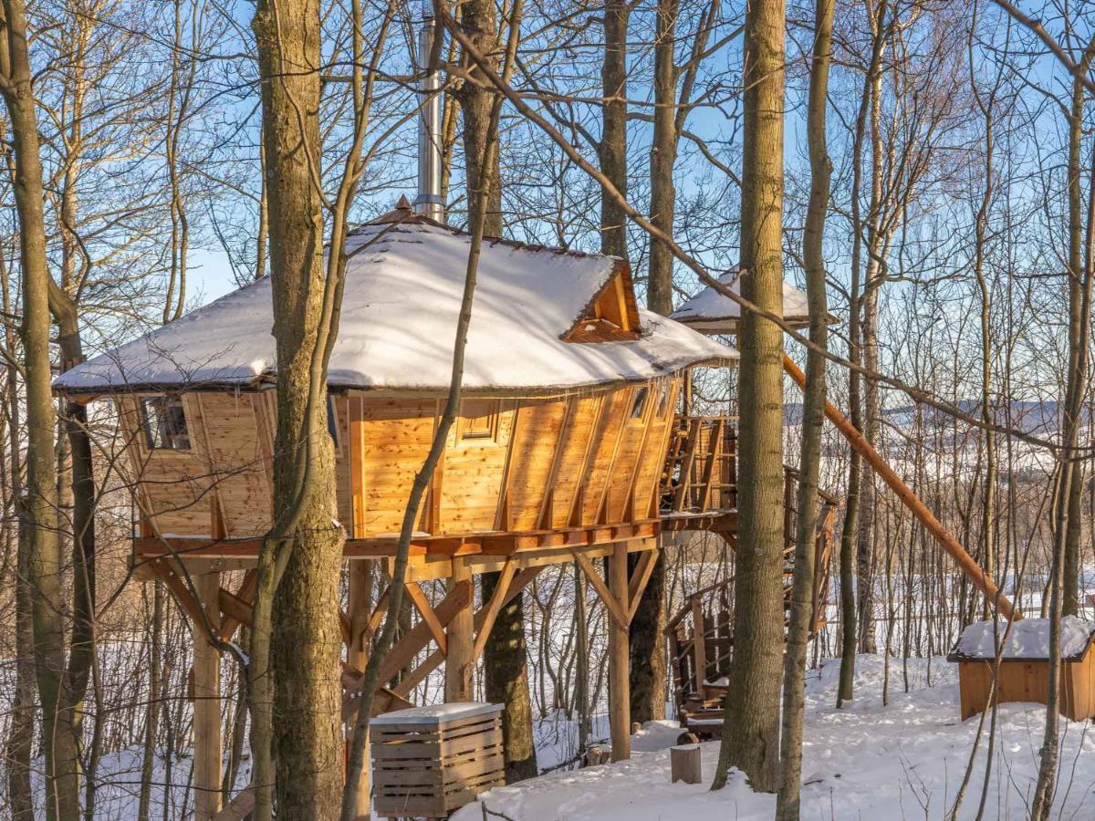 Отель Treehous Sneznik S Wellness Долни-Морава Экстерьер фото